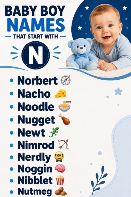 Baby Boy Names That Start With N