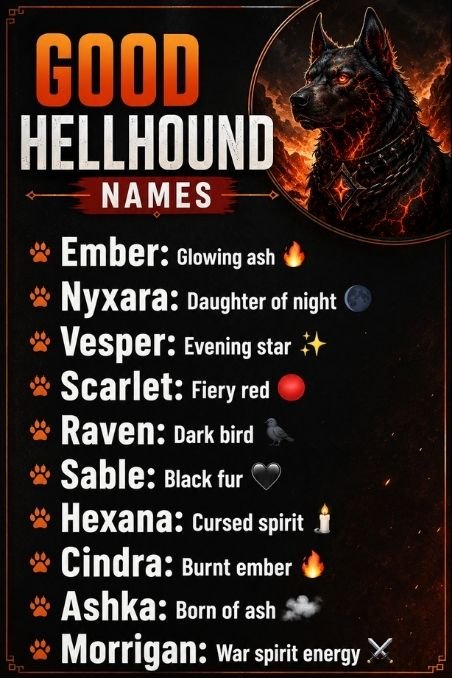 Good Hellhound Names