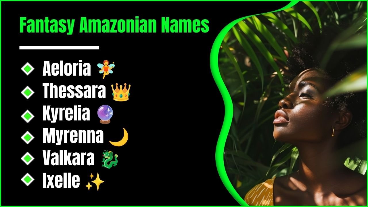 Fantasy Amazonian Names