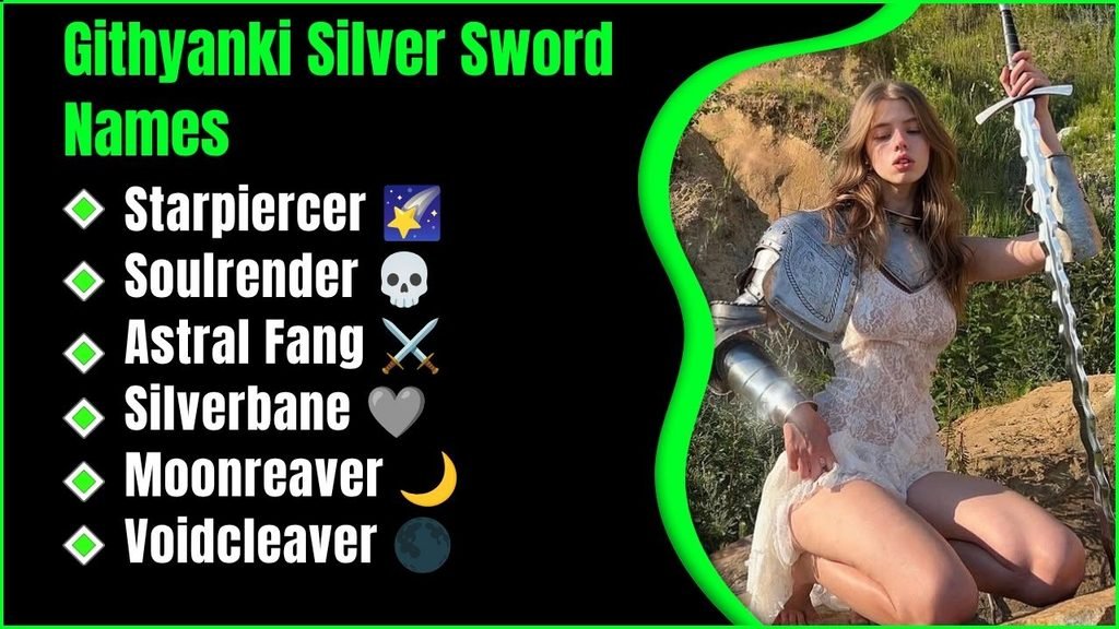 Githyanki Silver Sword Names