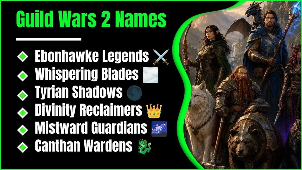 Guild Wars 2 Names
