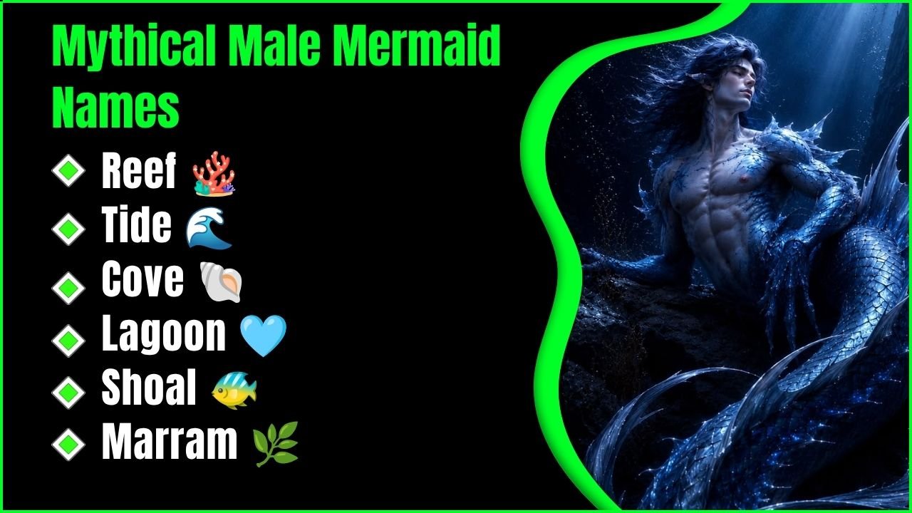 Mythical Male Mermaid Names