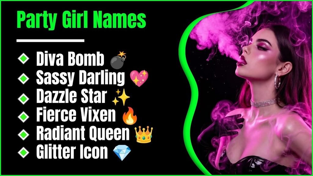 Party Girl Names