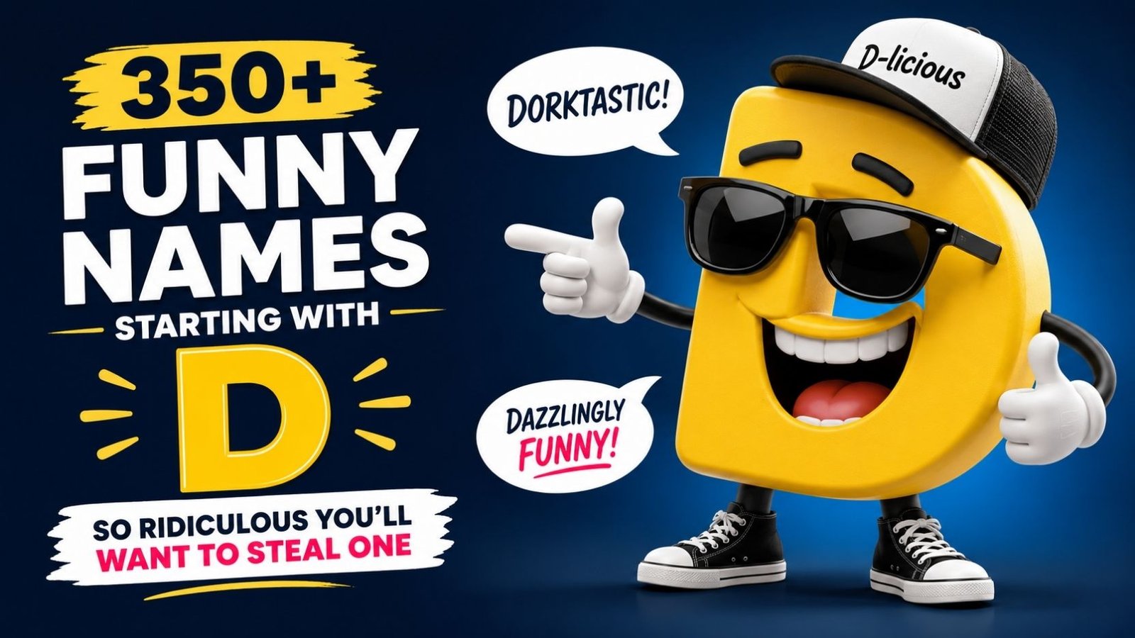 350+ Funny Names Starting With D That Are So Ridiculous You’ll Want to Steal One 