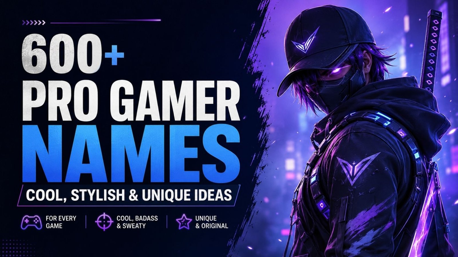 600+ Pro Gamer Names That Sound Instantly Legendary: Cool, Stylish, and Surprisingly Unique