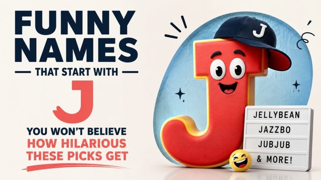 Funny Names That Start With J You Won’t Believe How Hilarious These Picks Get 