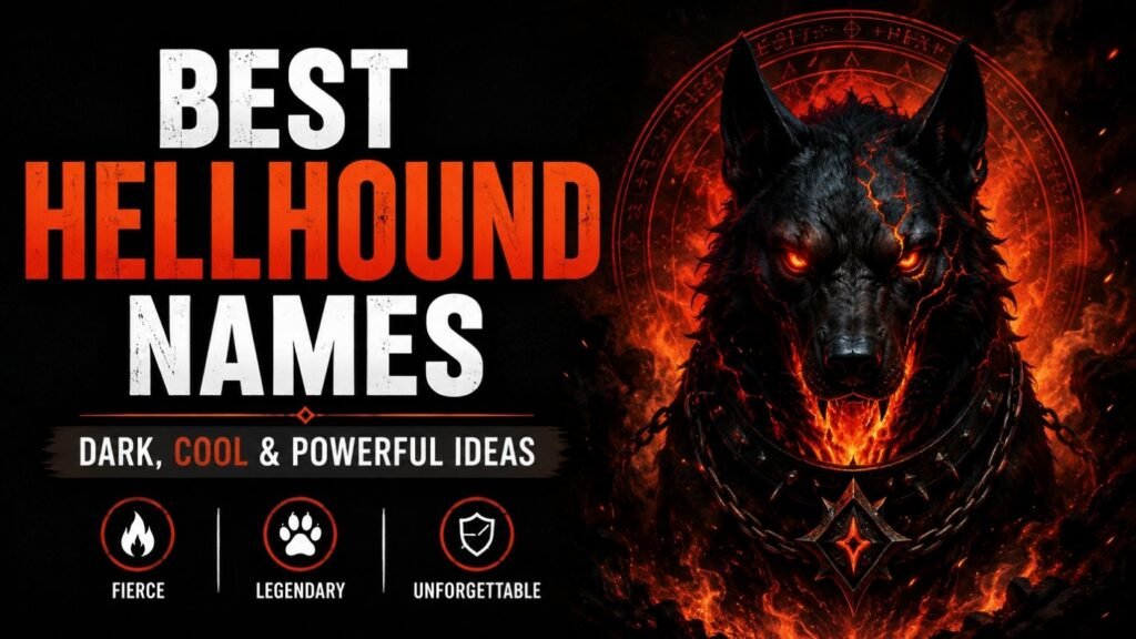 Hellhound Names You’ll Wish You Found Sooner Dark Cool Powerful and Unexpected Picks