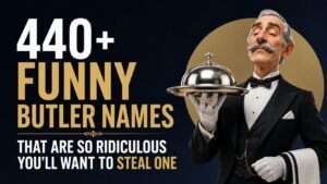 440+ Funny Butler Names That Are So Ridiculous You’ll Want to Steal One