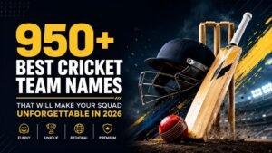 950+ Best Cricket Team Names That Will Make Your Squad Unforgettable in 2026