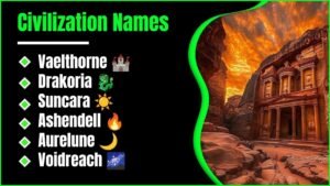 542+ Civilization Names: Ancient, Cool, Funny And Fantasy Ideas