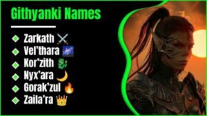 Githyanki Names: 747+ Fierce, Cool, And Memorable Ideas For D&D And Baldur's Gate 3