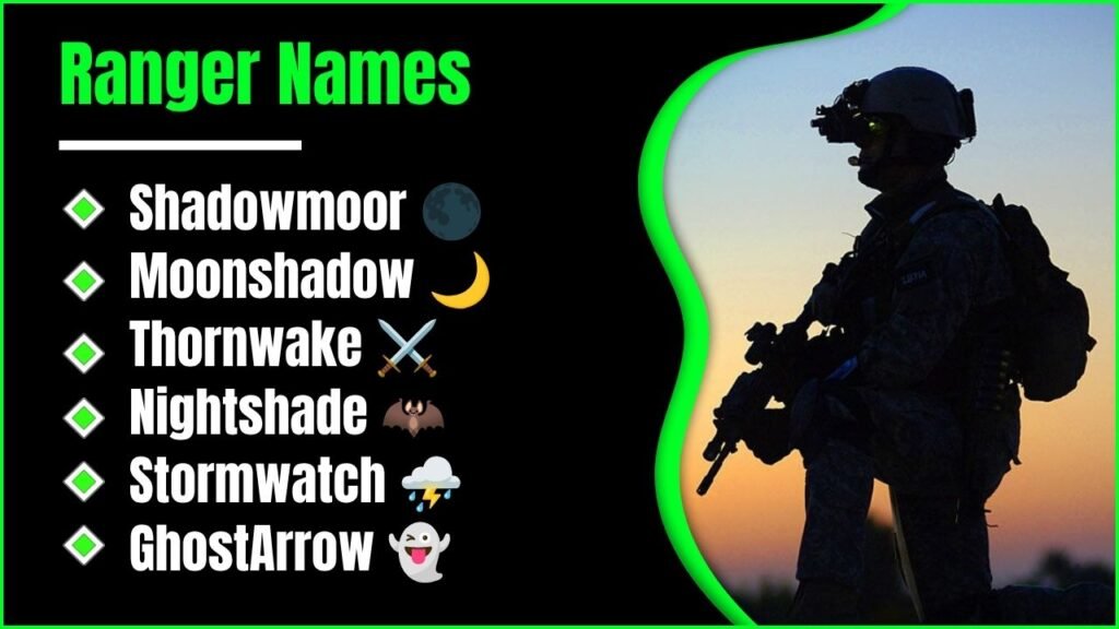 Ranger Names: 1,166+ Cool, Funny, Fantasy And DnD Ideas